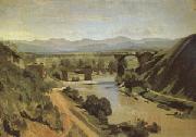 Jean Baptiste Camille  Corot, The Bridge at Narni A study (mk05)